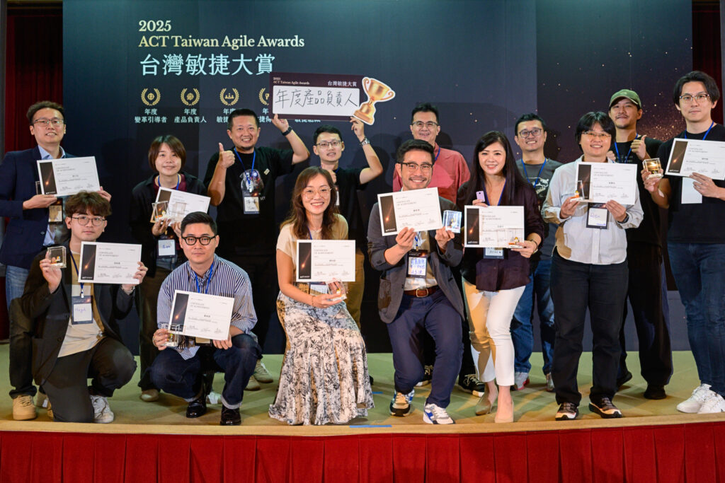 來自USPACE、ViewSonic與奇美醫院等「年度產品負責人」得獎者合影